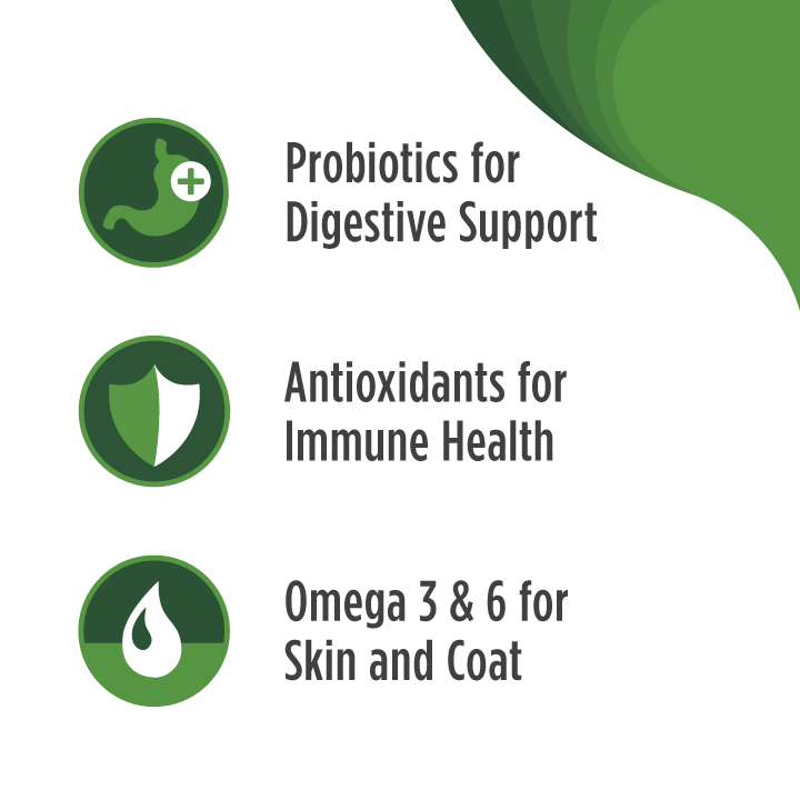 Nulo Frontrunner High-Meat Kibble for Puppies - chicken, oats & turkey recipe