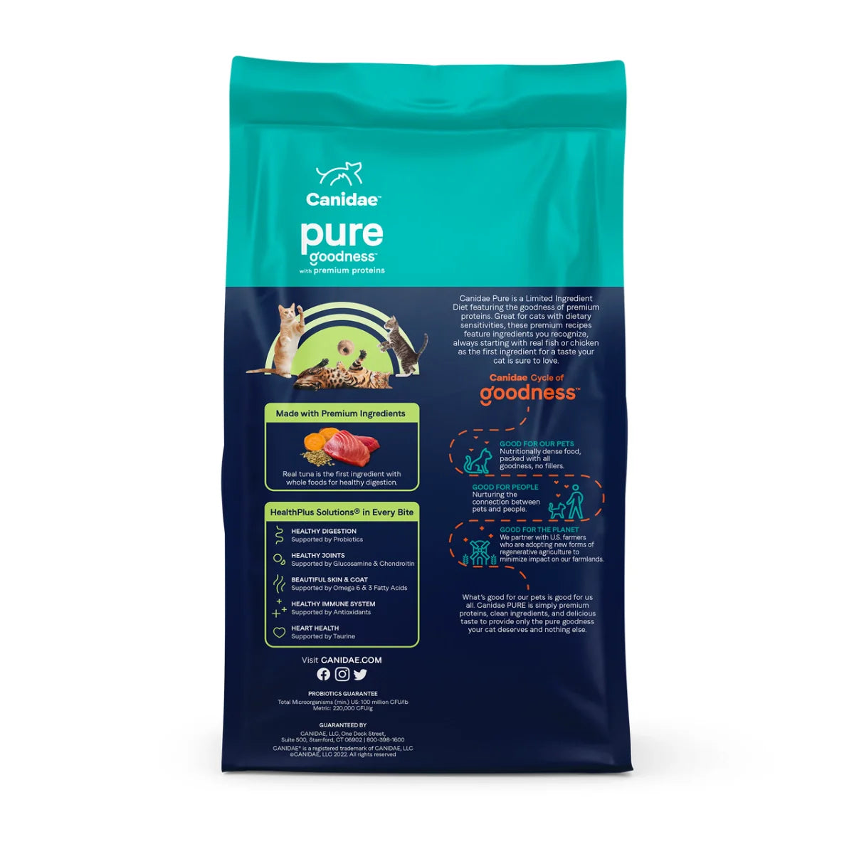 Canidae | PURE Grain Free Tuna for Indoor Cats | Vetopia