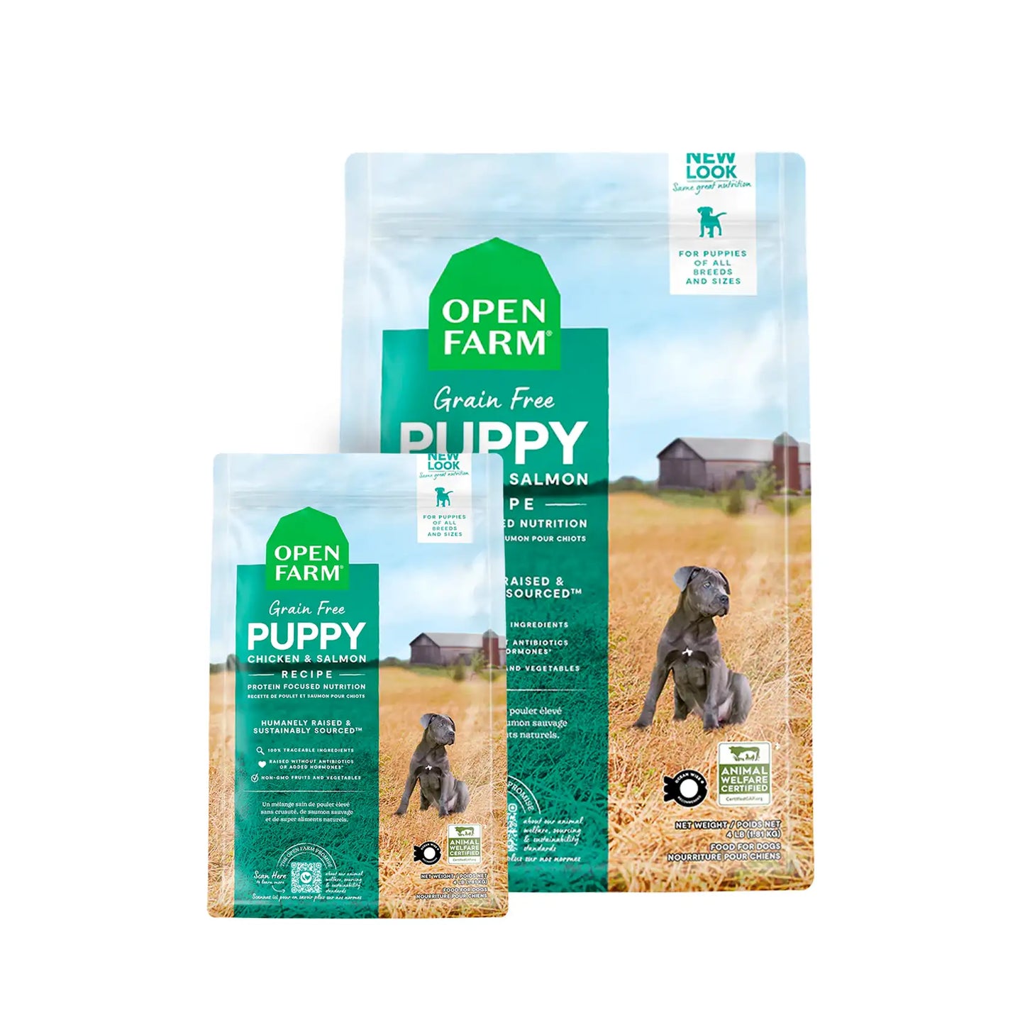 Open Farm Grain Free Puppy Food Chicken & Wild Caught Salmon Recipe