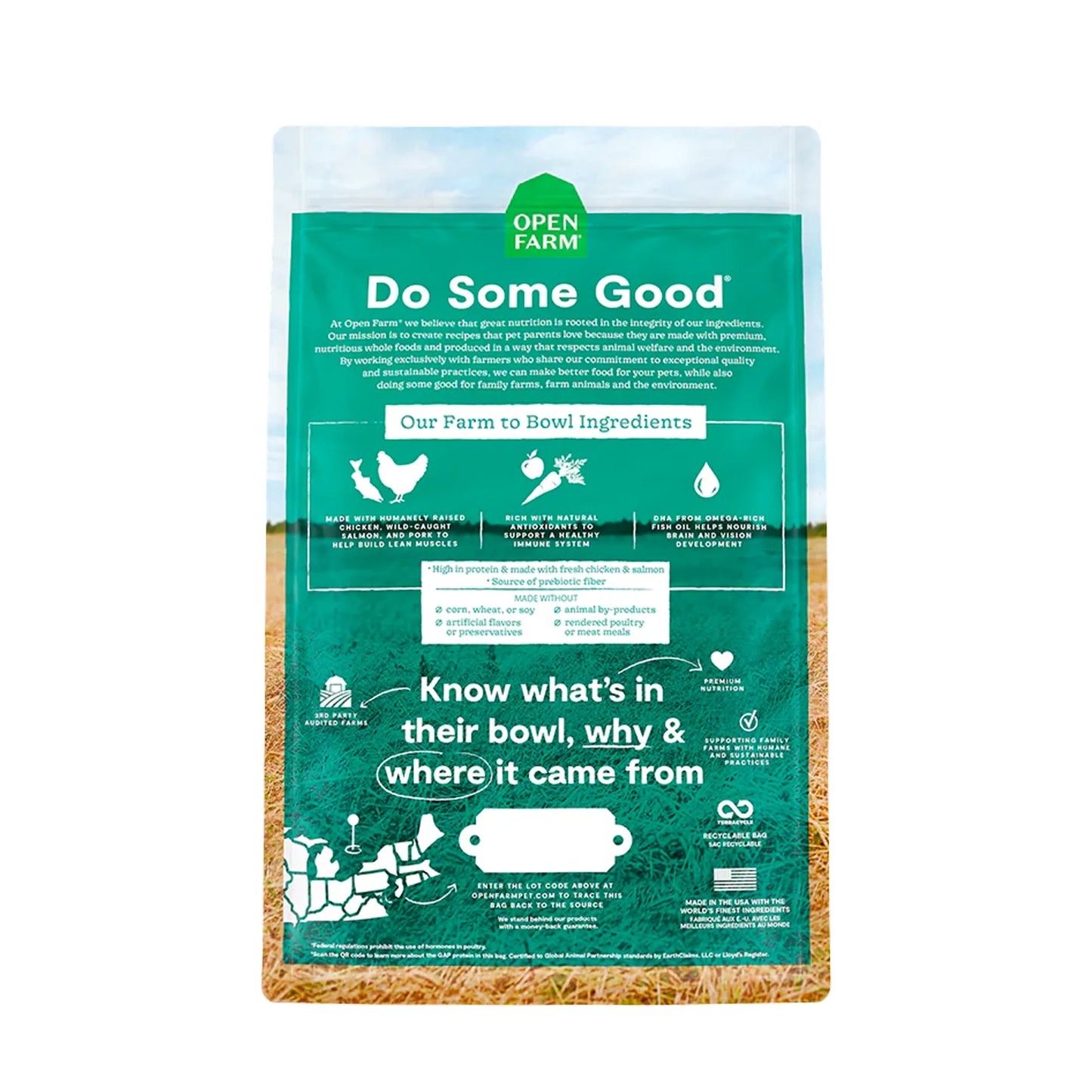 Open Farm Grain Free Puppy Food Chicken & Wild Caught Salmon RecipeOpen Farm Grain Free Puppy Food Chicken & Wild Caught Salmon Recipe