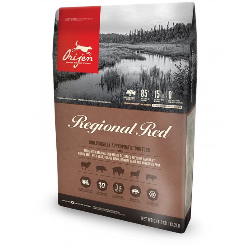 Orijen Grain Free Dog Food - Regional Red
