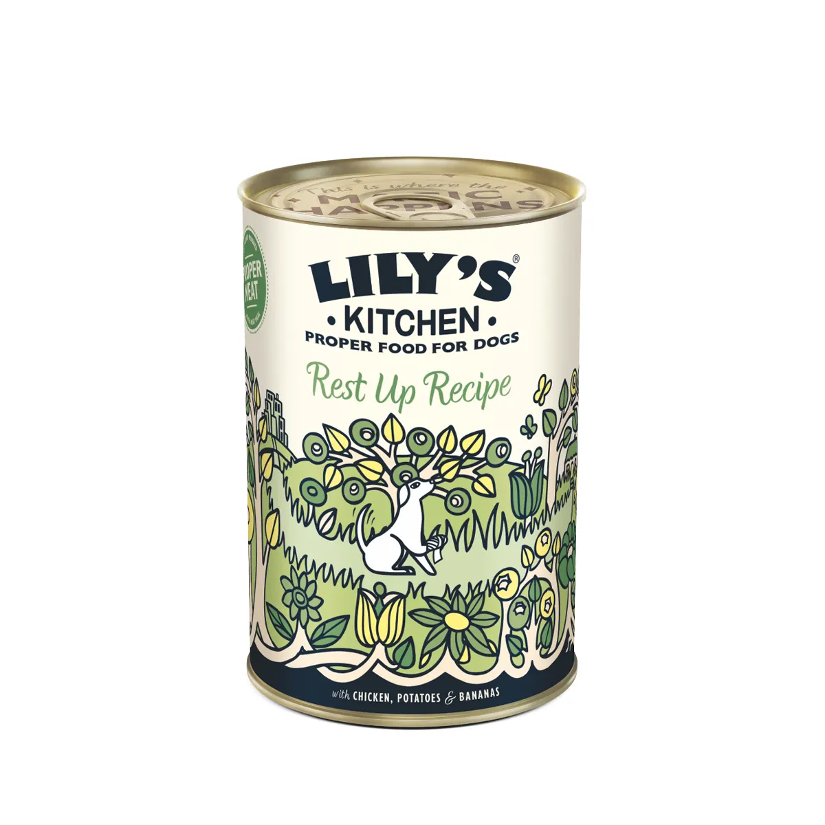 Lily's Kitchen - Wet Food For Dogs - Rest Up Recipe 400