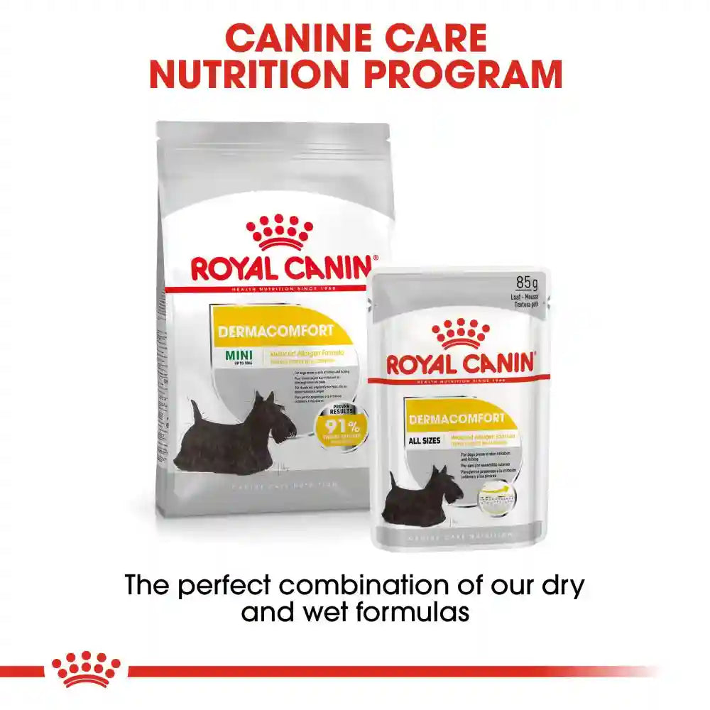 Royal Canin - Dermacomfort Dog Loaf Wet Food 85g