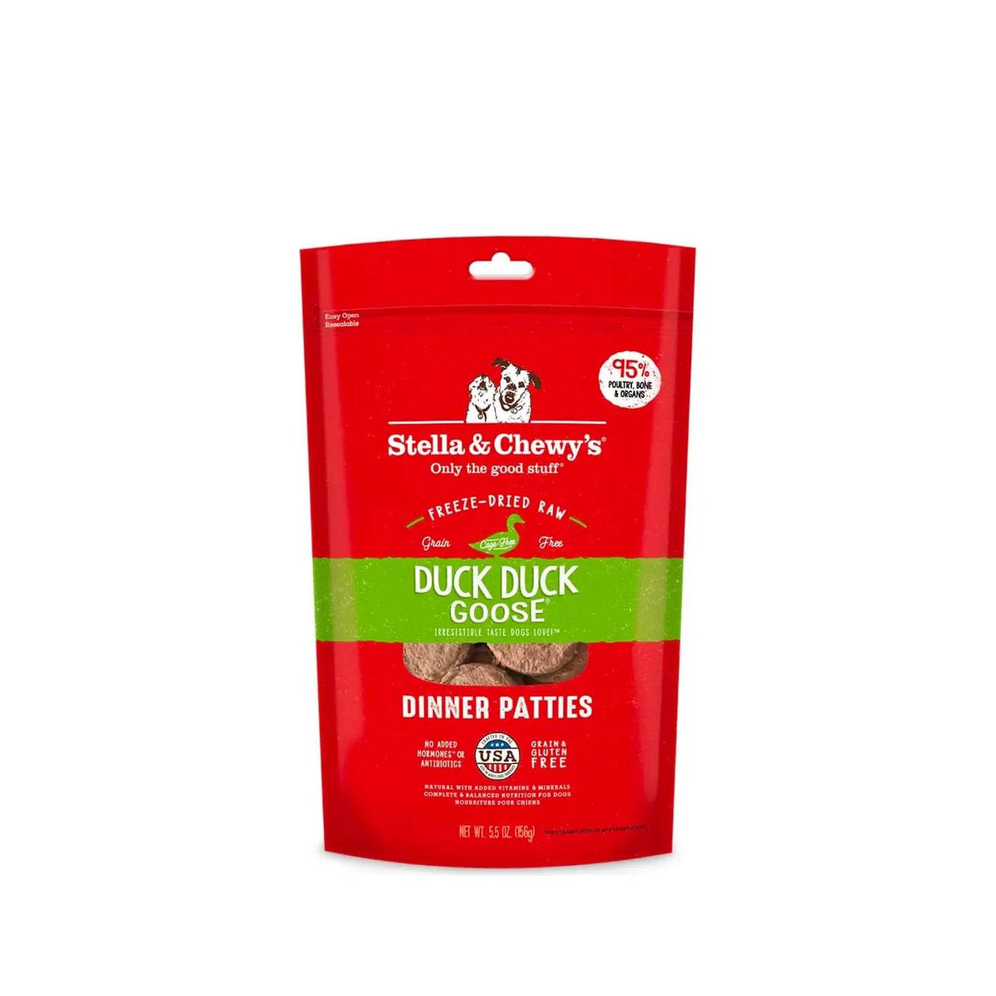 Stella & Chewy's - Freeze Dried Duck Duck Goose Dinner Patties