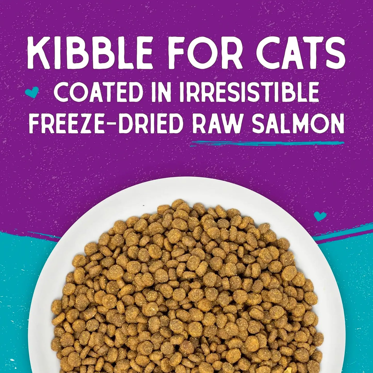Stella & Chewy's - Freeze Dried Raw Coated Kibble for Cats (Wild-Caught Salmon Recipe)