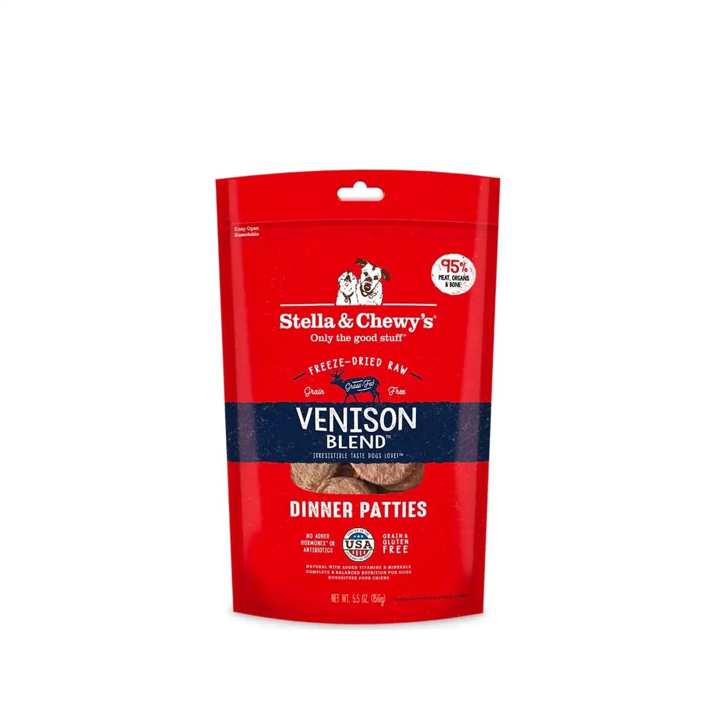 Stella & Chewy's - Freeze Dried Venison Blend Dinner Patties