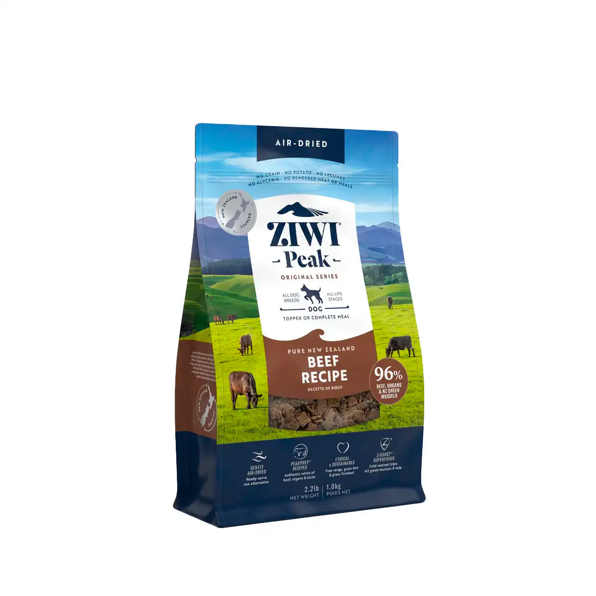 ZIWI® Peak | Air-Dried Beef Recipe for Dogs | Vetopia