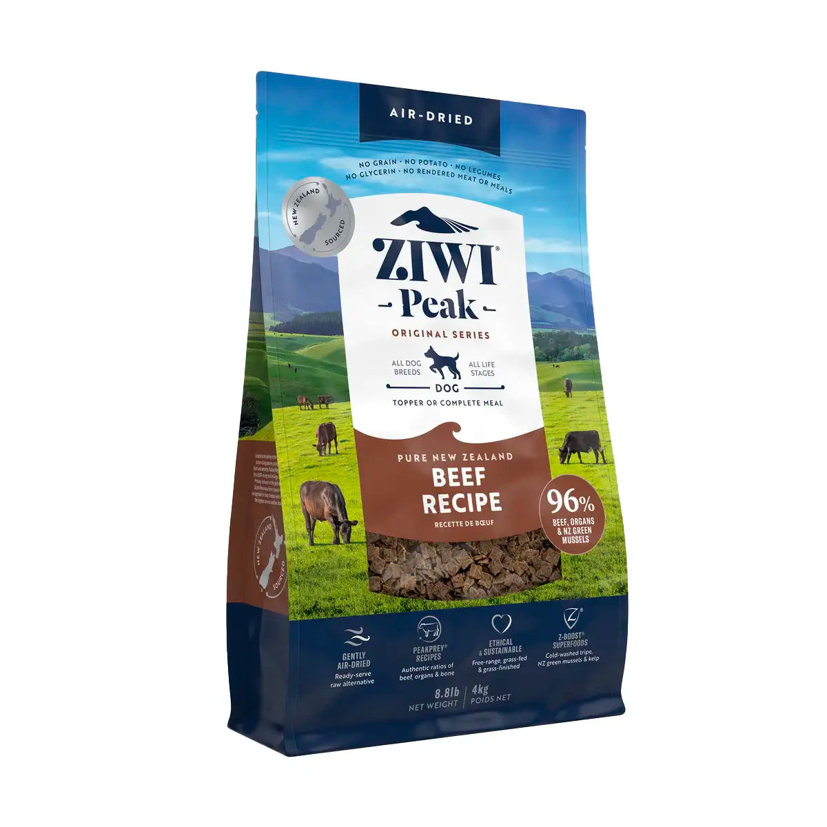 ZIWI® Peak | Air-Dried Beef Recipe for Dogs | Vetopia