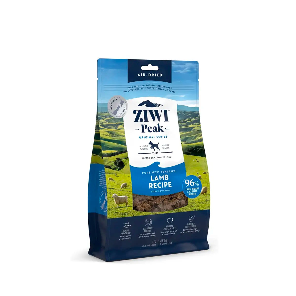 ZiwiPeak Air-Dried Dog Food - Lamb