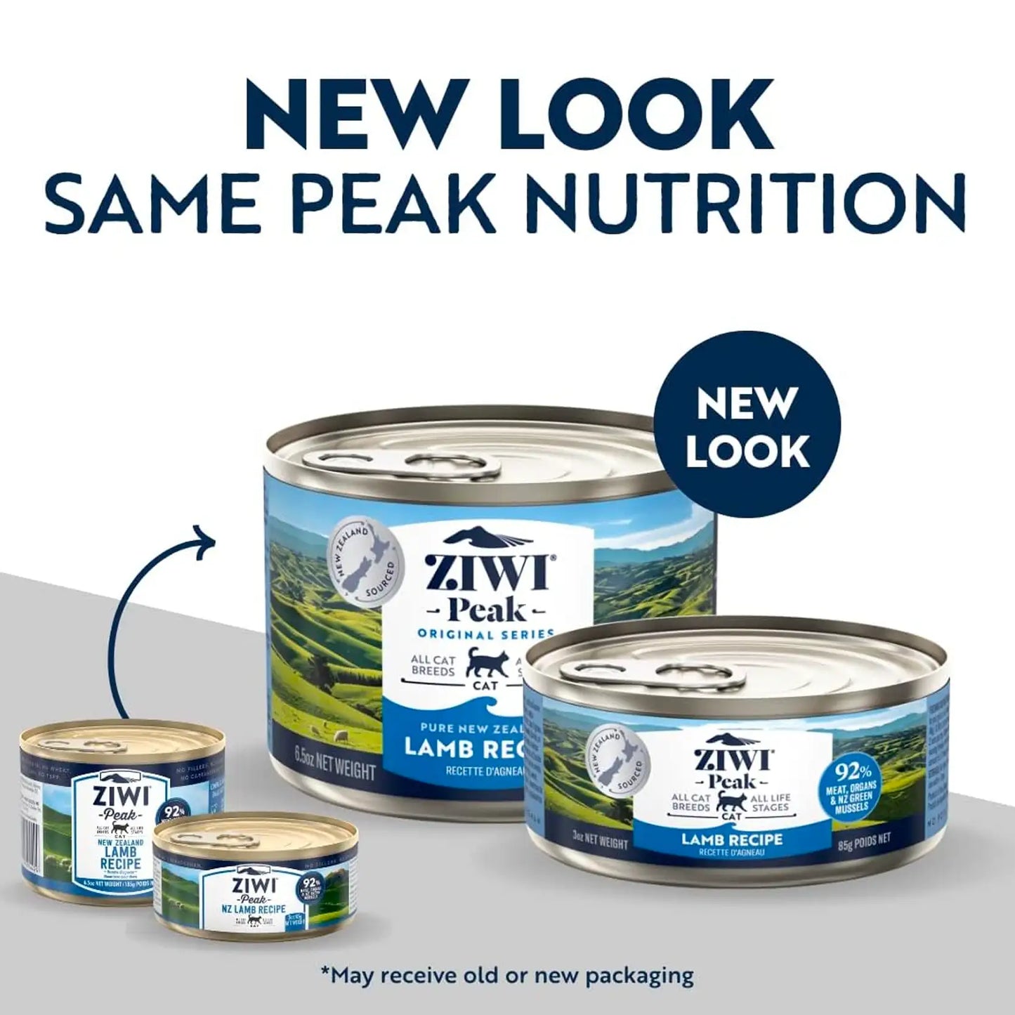 ZiwiPeak Moist Cat Food - Lamb Recipe