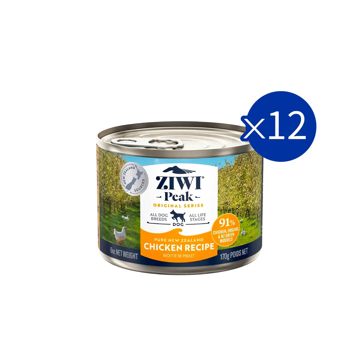 ZiwiPeak Moist Dog Food - Chicken Recipe