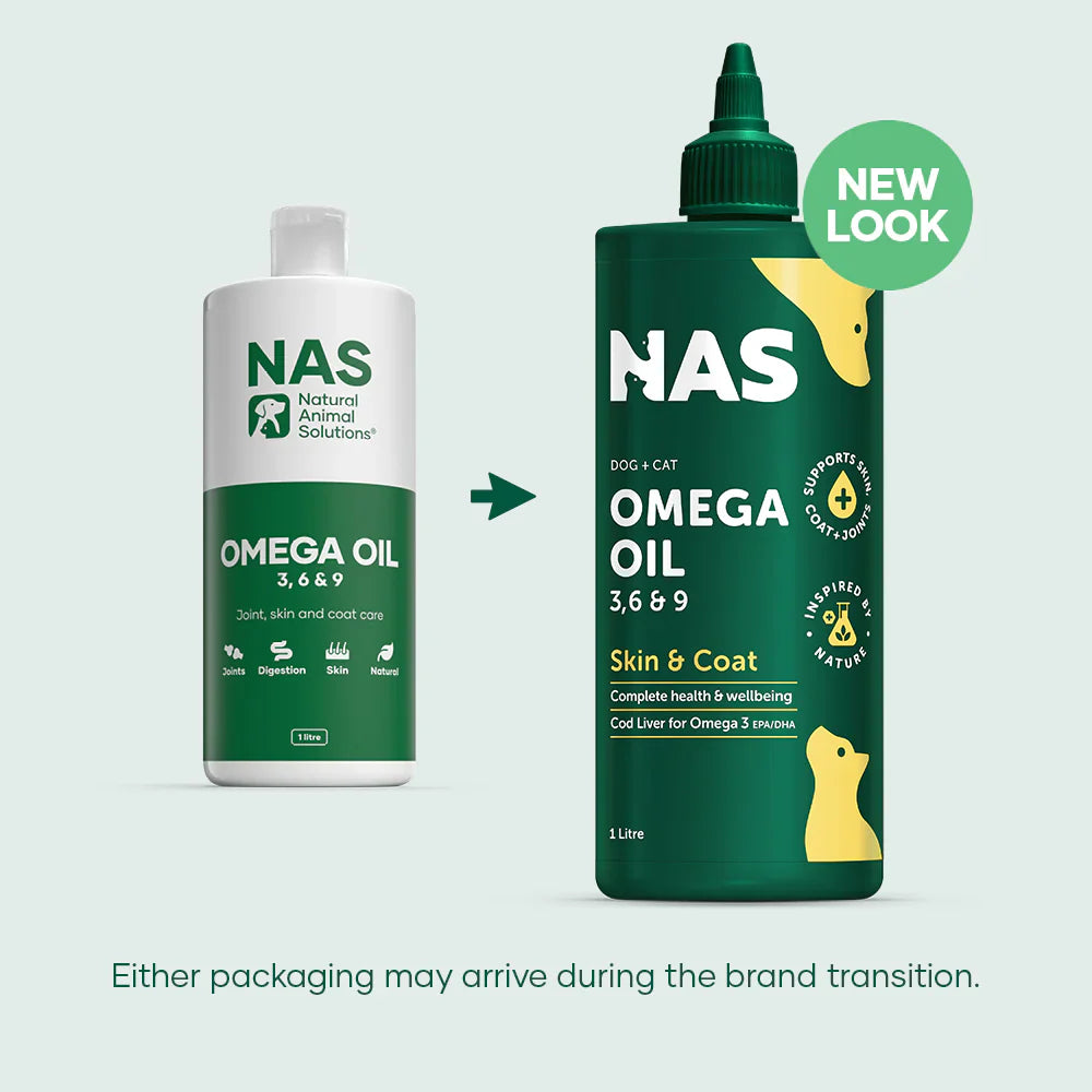 Natural Animal Solutions | Omega Oil 3, 6 & 9 for Dogs | Vetopia