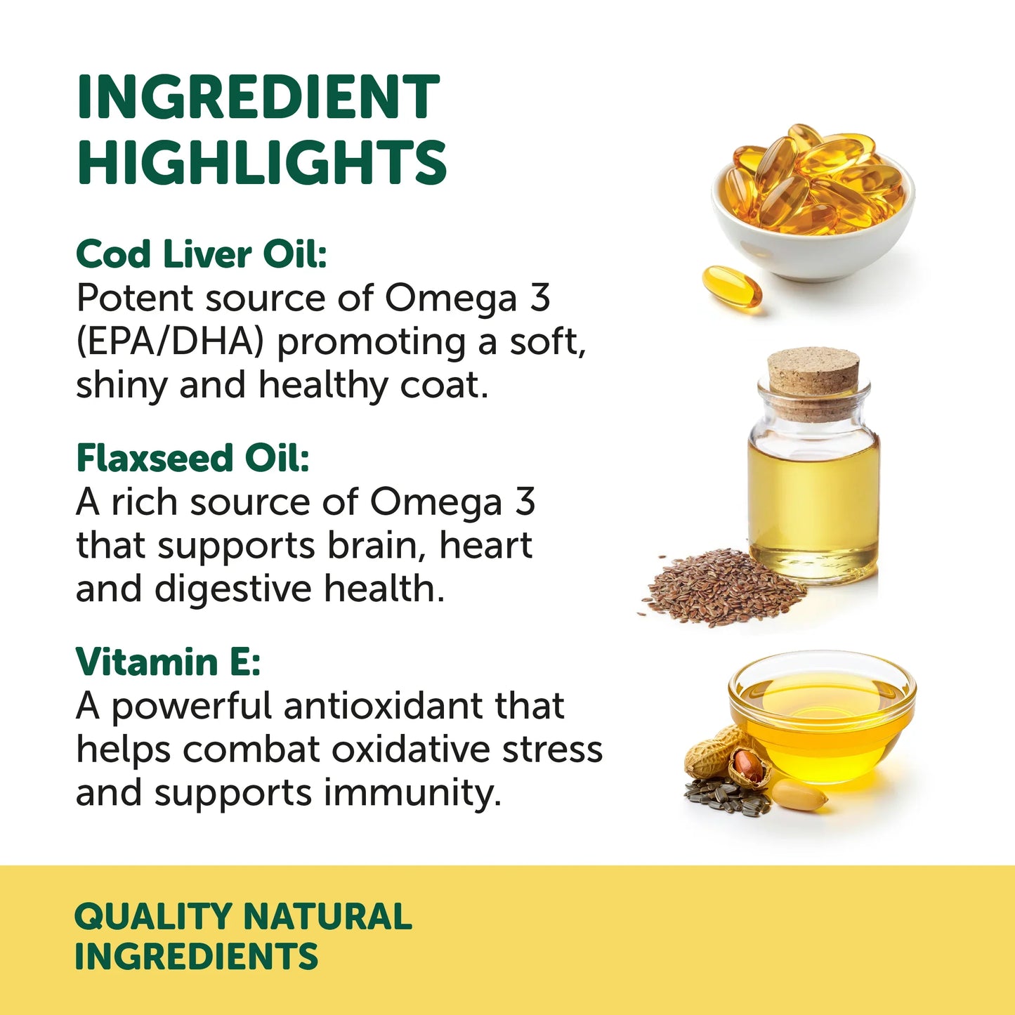 Natural Animal Solutions | Omega Oil 3, 6 & 9 for Dogs | Vetopia