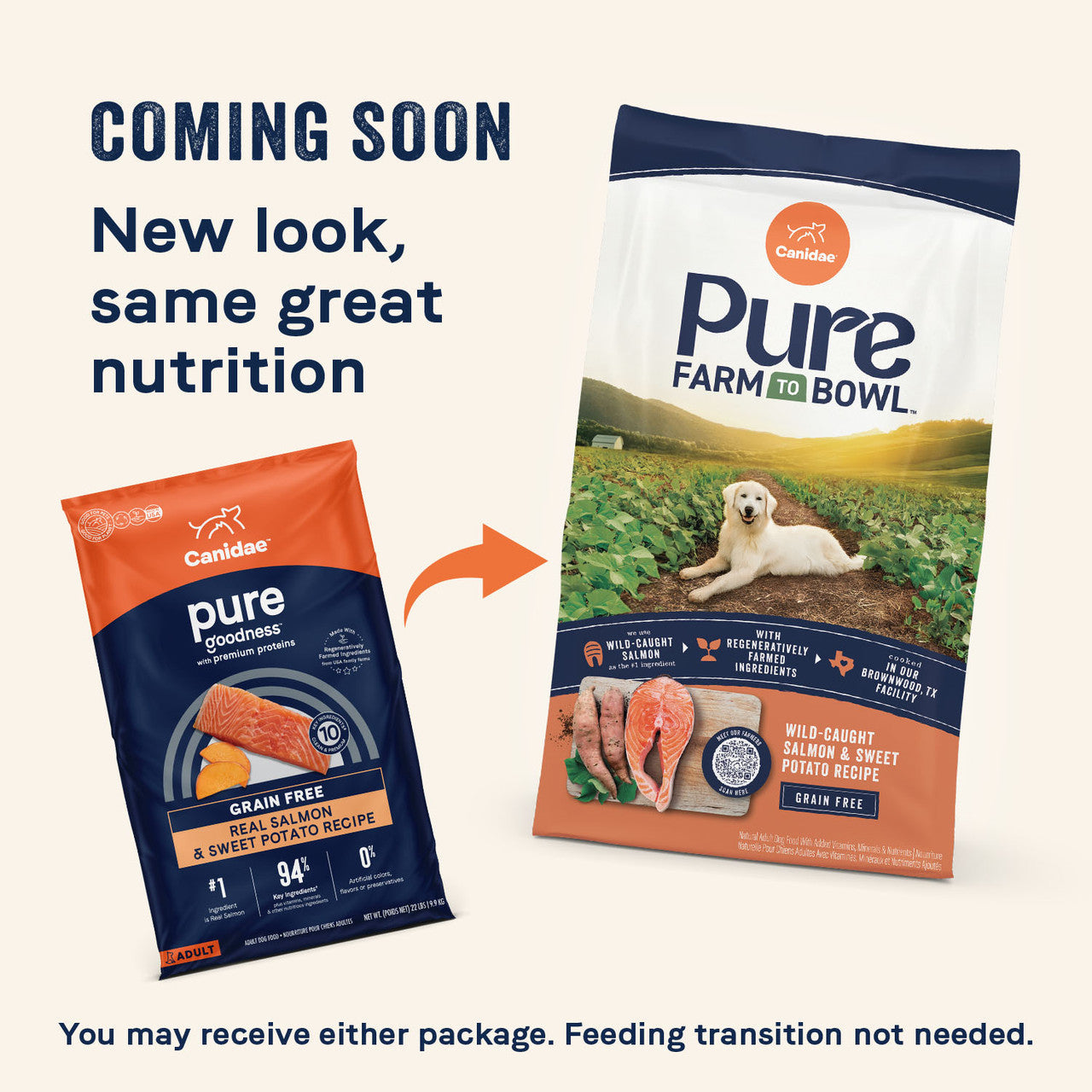 Canidae | PURE Dry Dog Food Grain Free Salmon | Vetopia