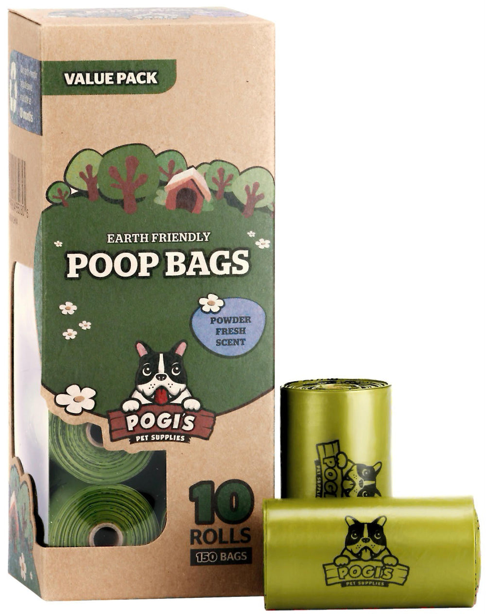 Pogi's Pet - 環保香味執便袋(10卷裝)