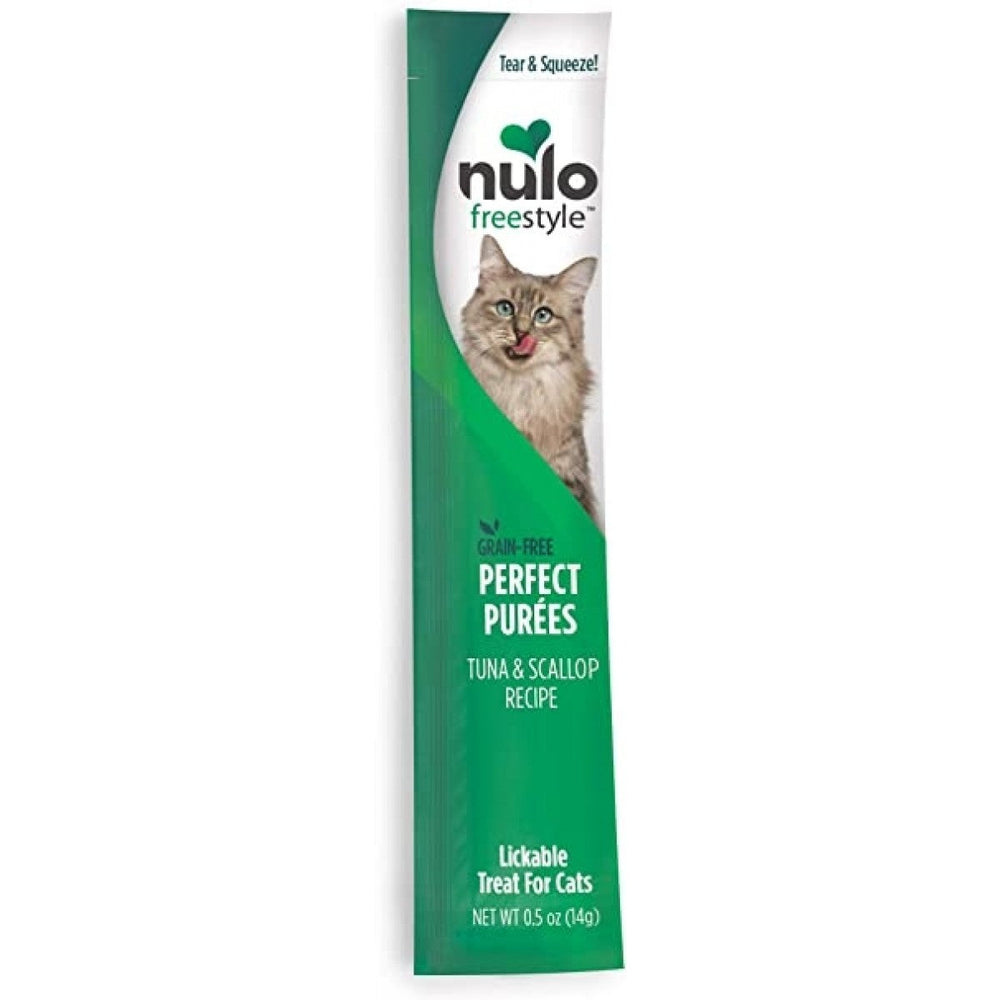 Nulo Freestyle Grain Free Perfect Puree Cat Treat - Tuna & Scallop 14g