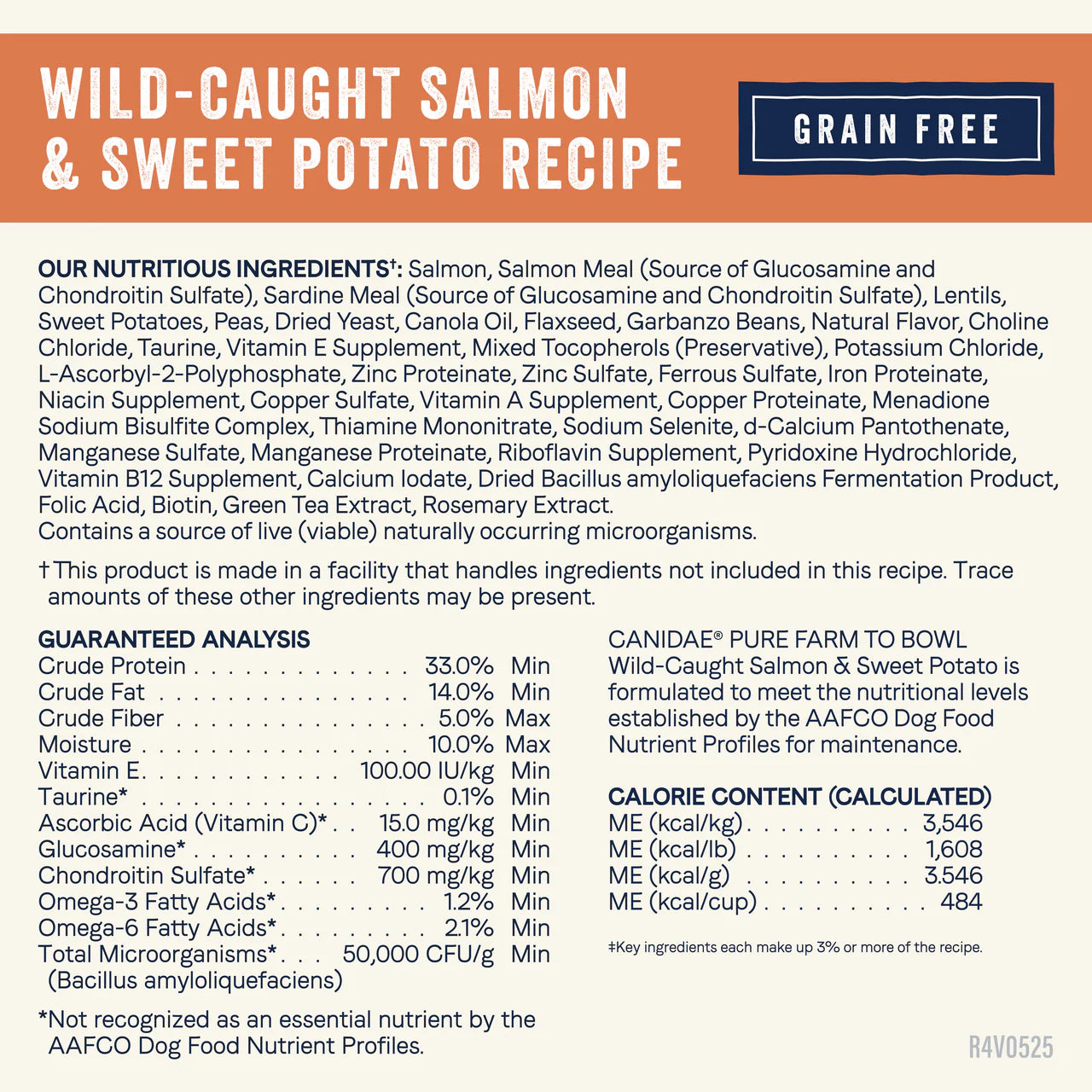 Canidae | PURE Dry Dog Food Grain Free Salmon | Vetopia