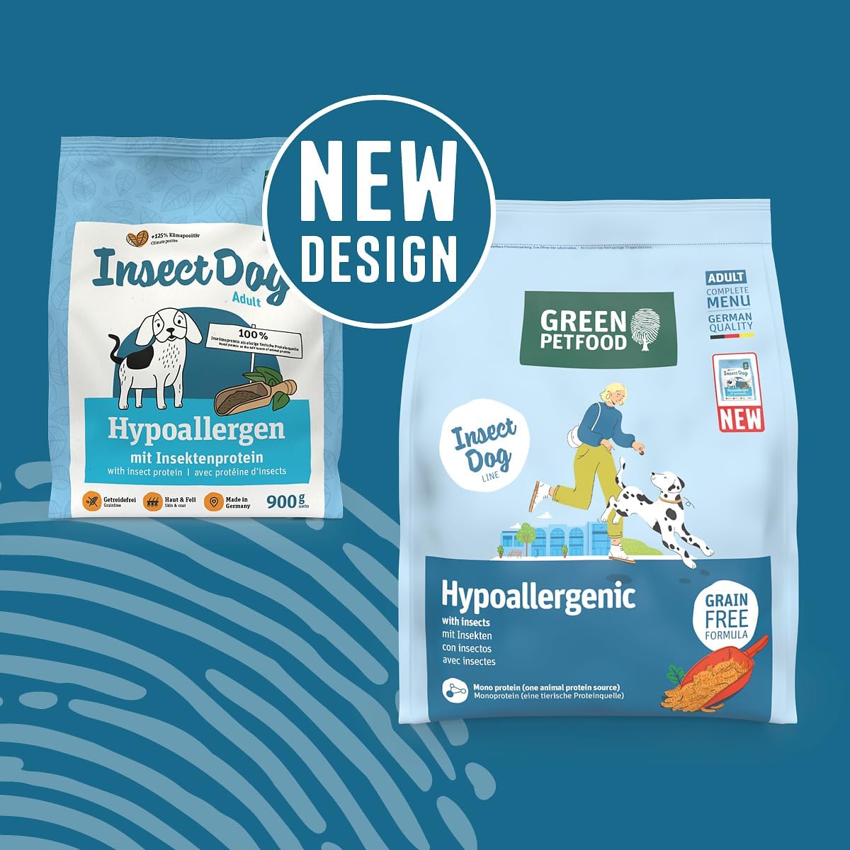 Green Petfood | InsectDog Hypoallergenic with Insect Dry Food | Vetopia