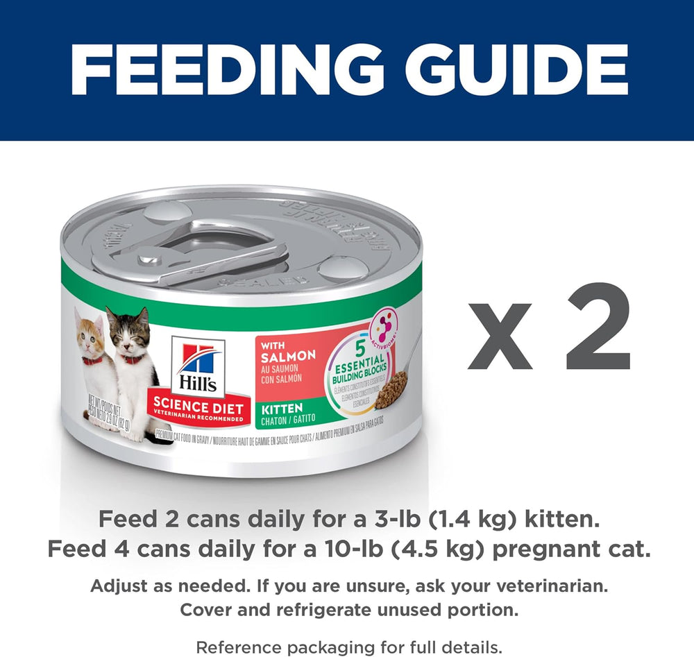 ill's Science Diet - Feline Kitten with Salmon 2.9oz
