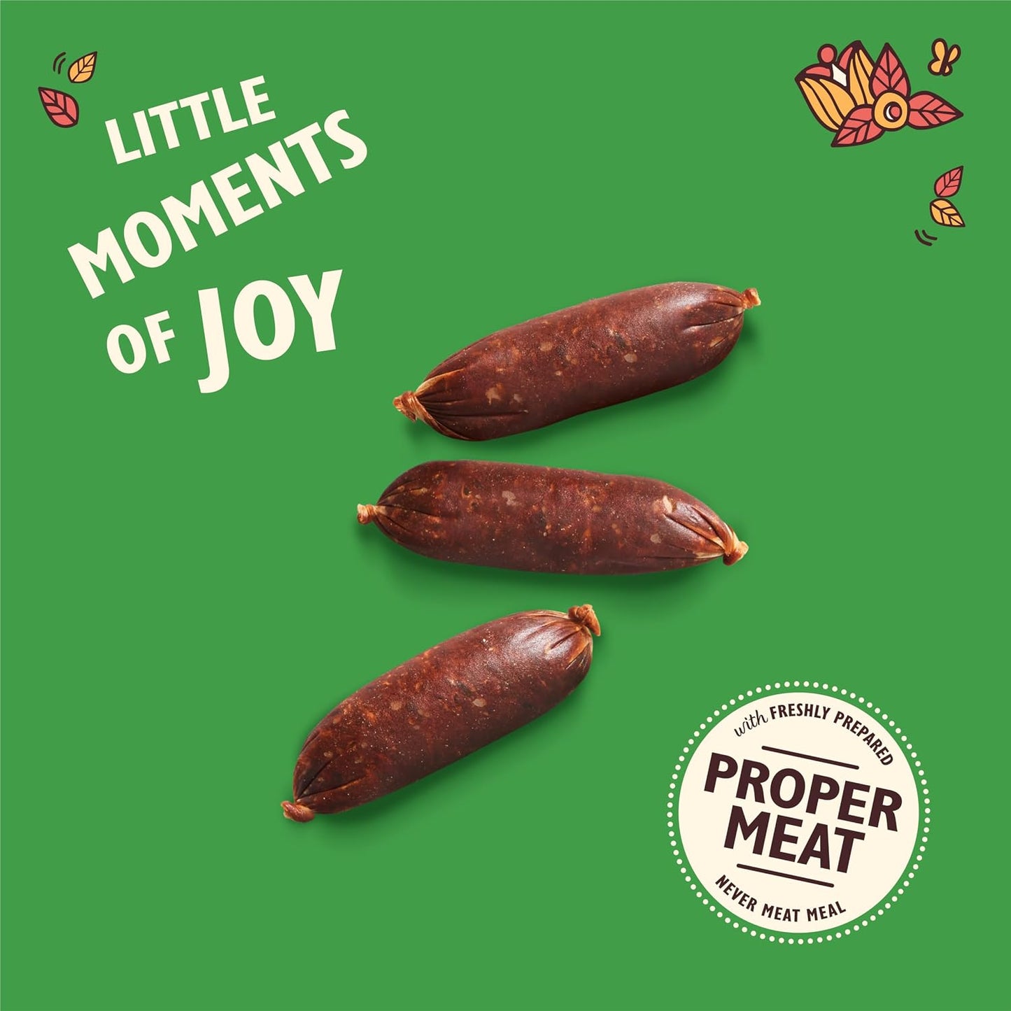Lily's Kitchen - Cracking Pork & Apple Sausages 70g - Vetopia