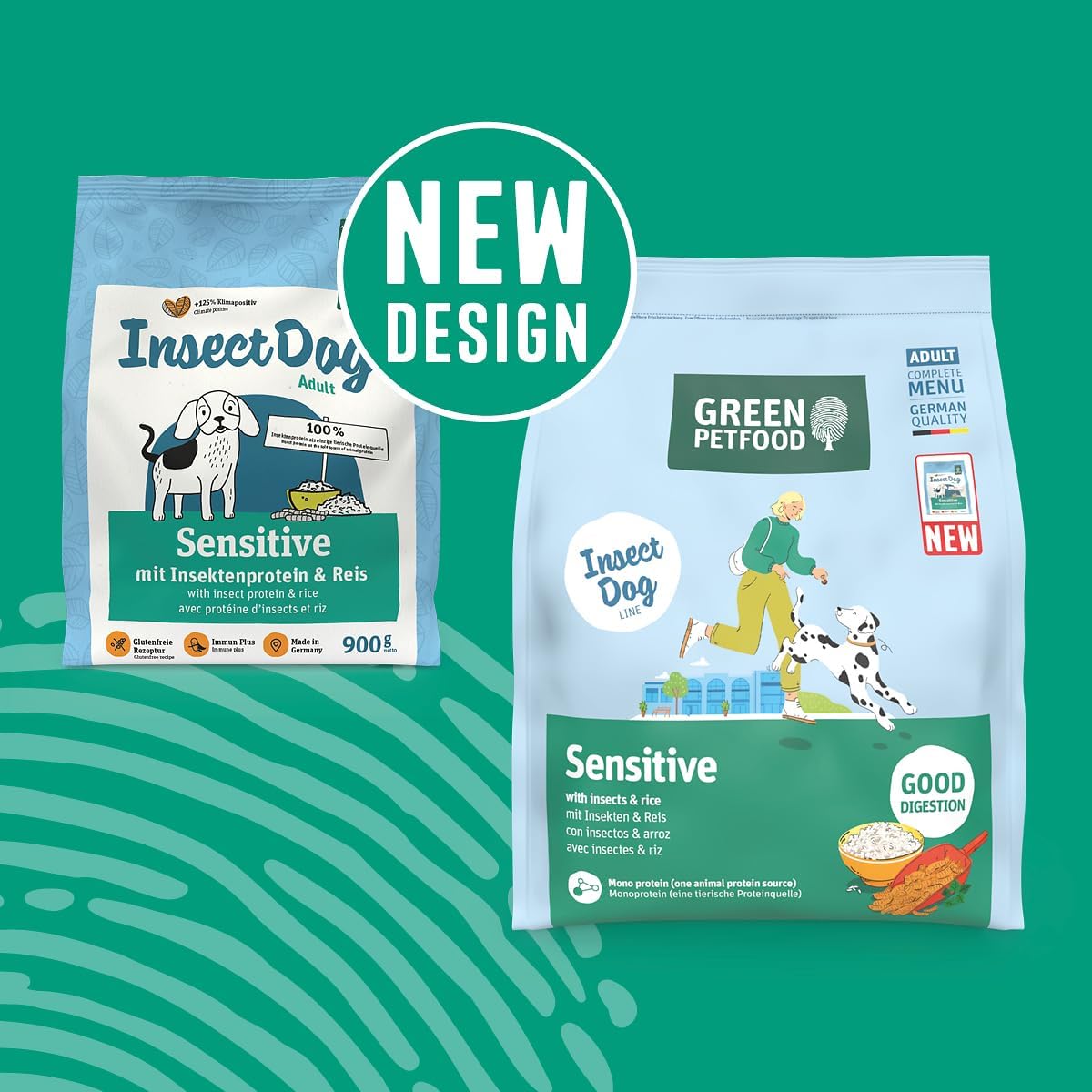 Green Pet Food | InsectDog Sensitive Dry Food | Vetopia