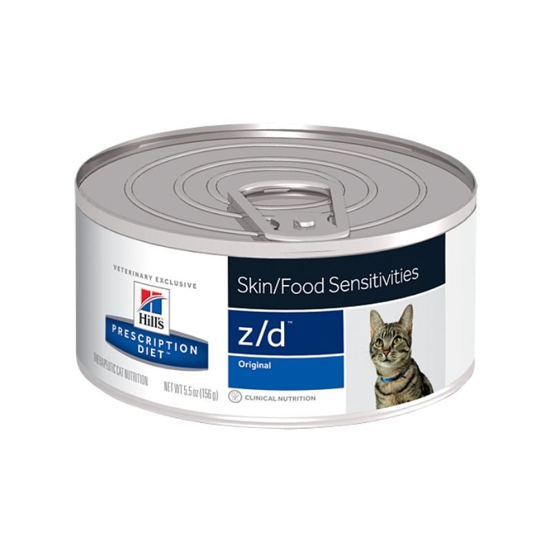 Hill's z/d Skin Food Sensitivities Canned Prescription Cat Food | Vetopia
