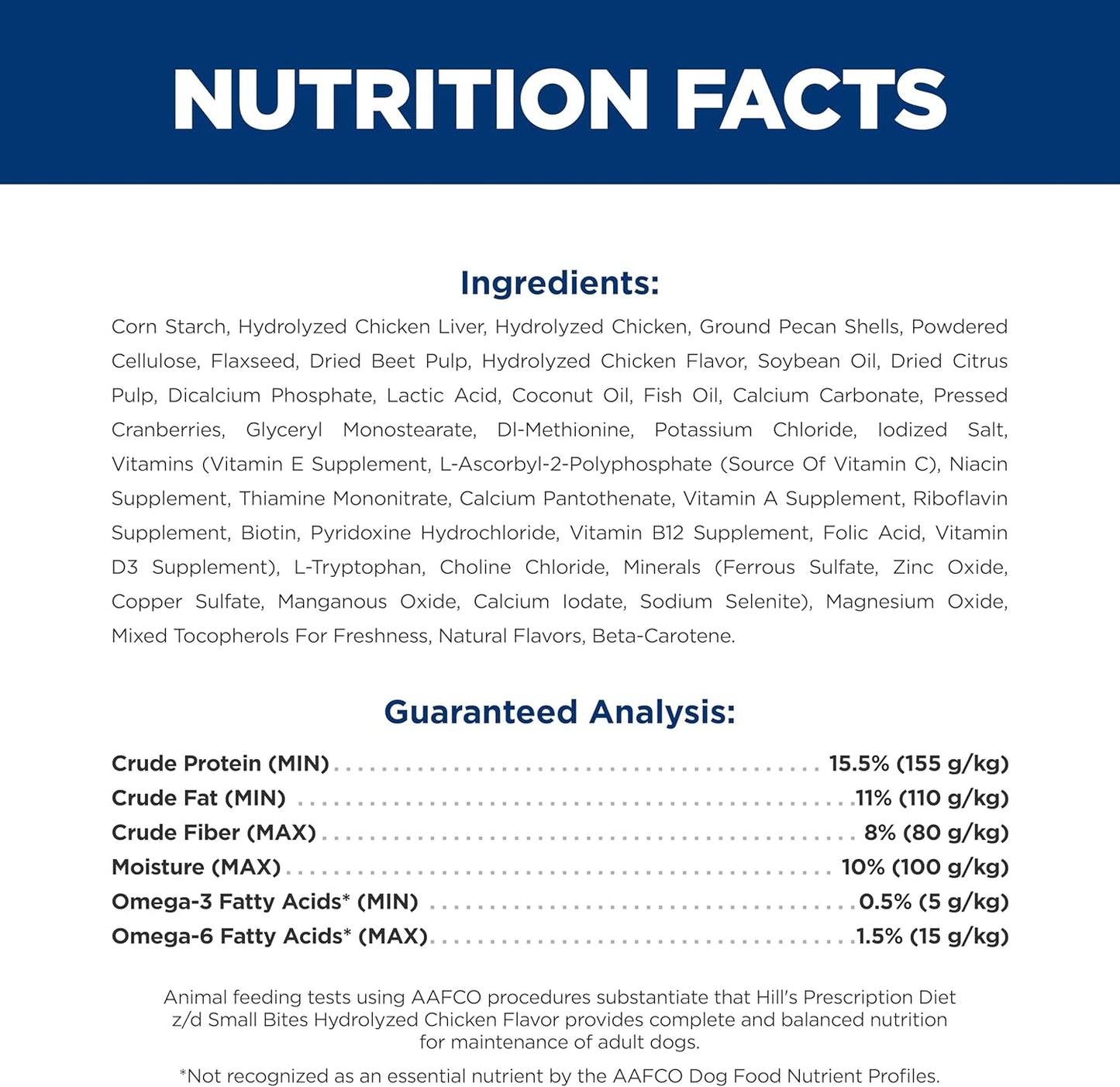 Hill's Prescription Diet | Z/D® Canine Small Bites 1.5kg | Vetopia