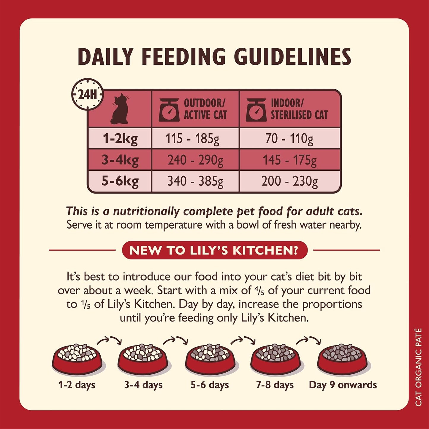Lily's Kitchen - Wet Food For Cats - Organic Beef Paté 85g - Vetopia