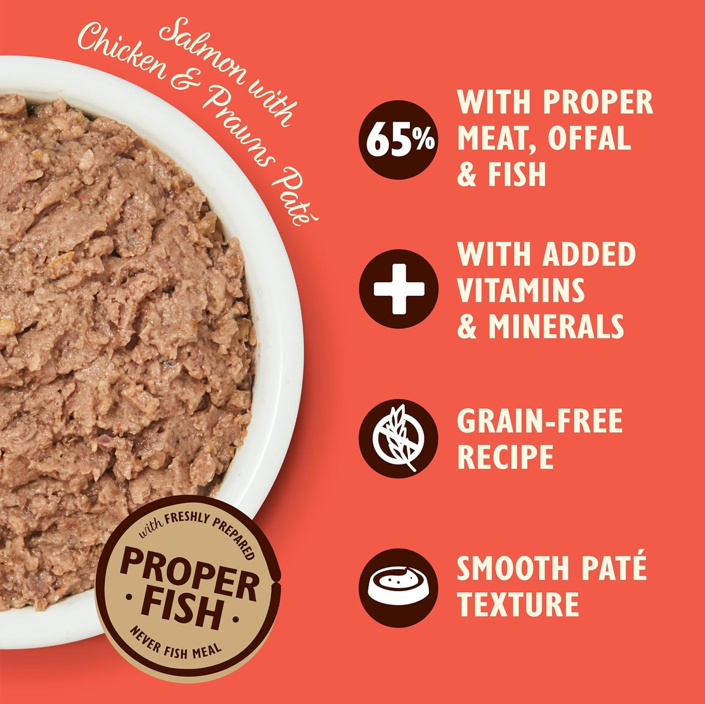 Lily's Kitchen - Wet Food For Cats - Salmon & Chicken Paté - Vetopia