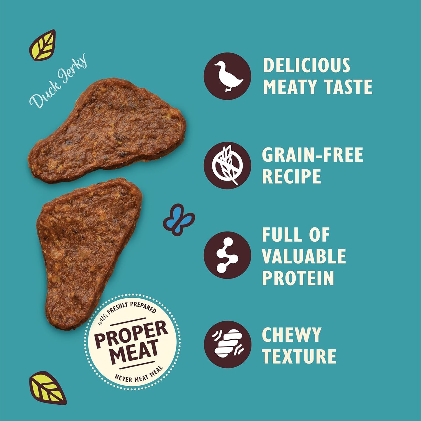 Lily's Kitchen - The Mighty Duck Mini Jerky 70g
