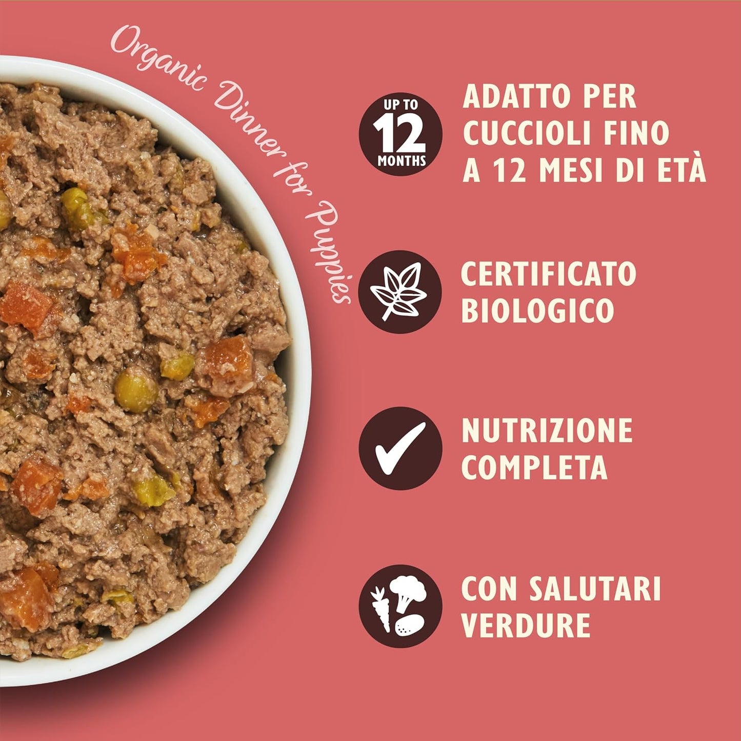 Lily's Kitchen - Wet Food For Dogs - Organic Dinner for Puppies 150g