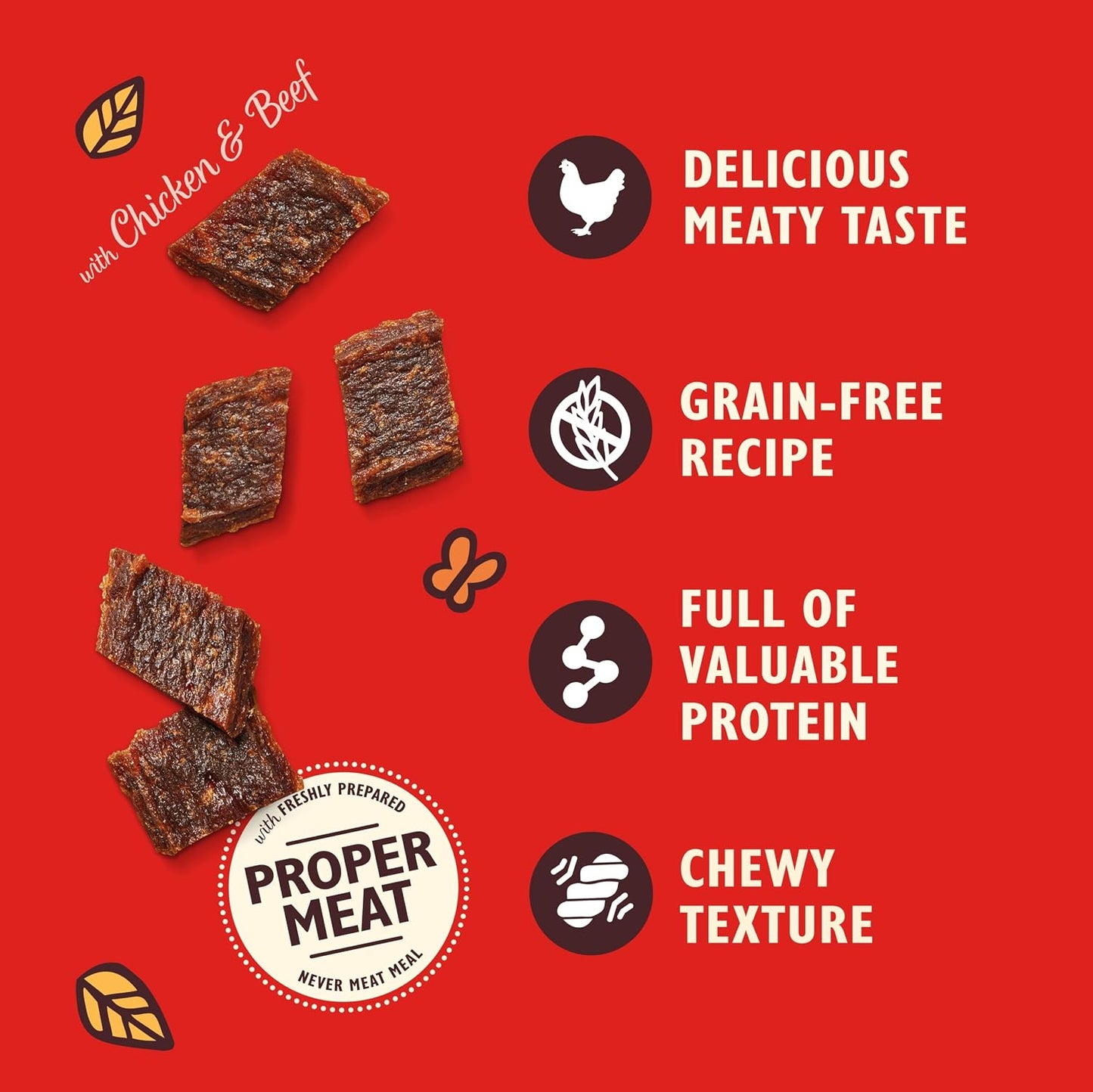 Lily's Kitchen - Chicken & Beef Training Treats 70g - Vetopia Online Store