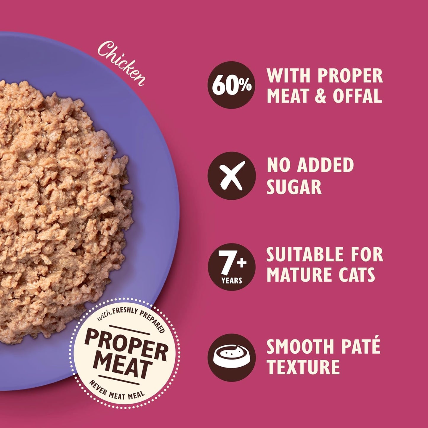 LILY'S KITCHEN - Chicken Paté for Mature Cats - Vetopia Online Store