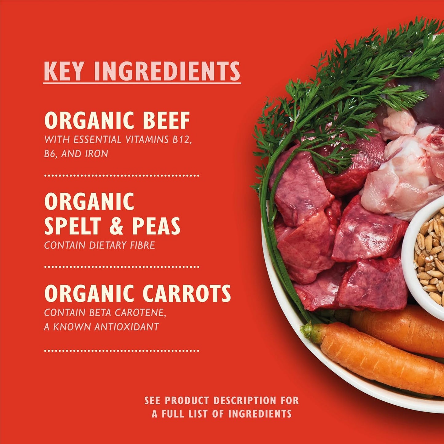 Lily's Kitchen - Wet Food For Dogs - Organic Beef Supper 150g