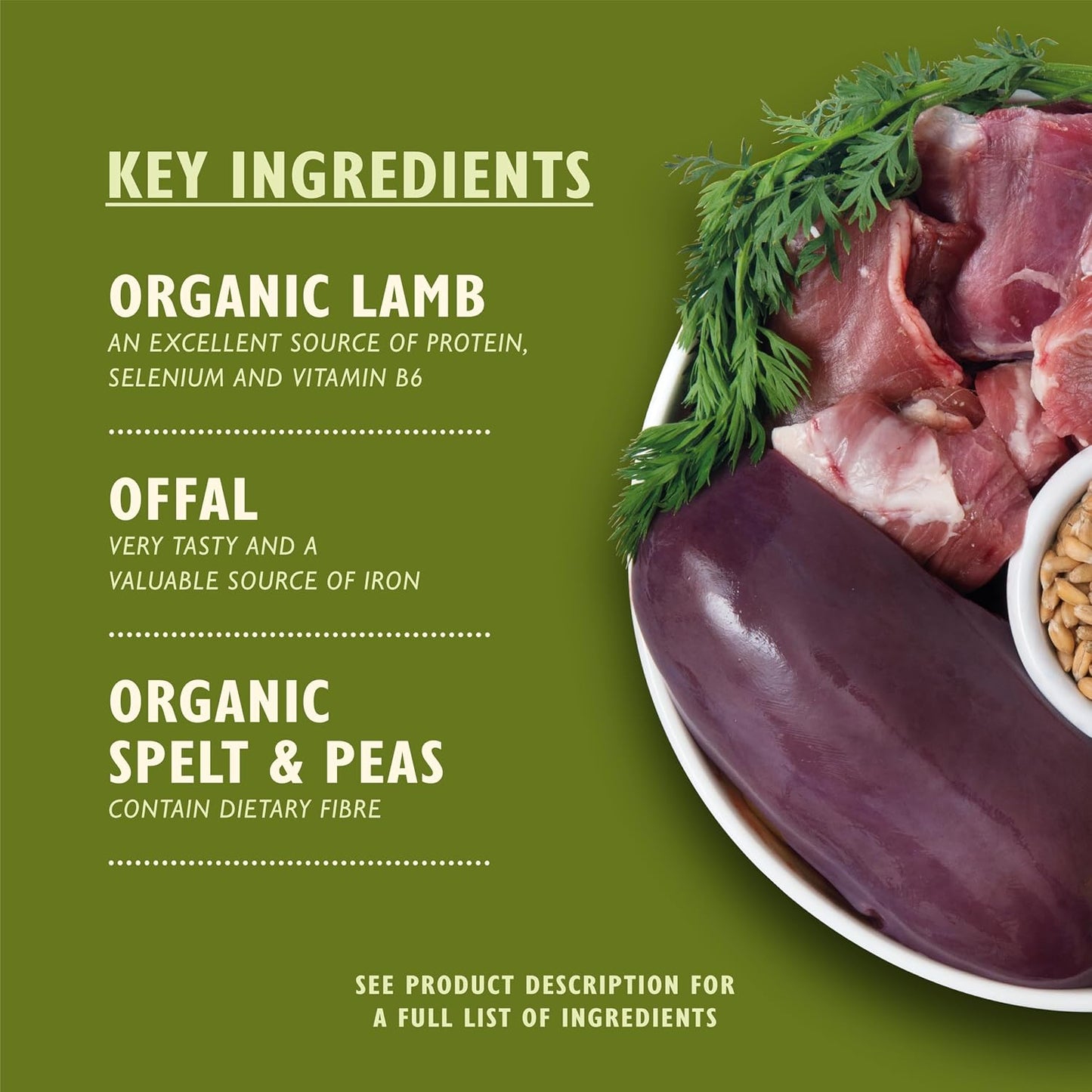 Lily's Kitchen - Wet Food For Dogs - Organic Lamb Supper 150g