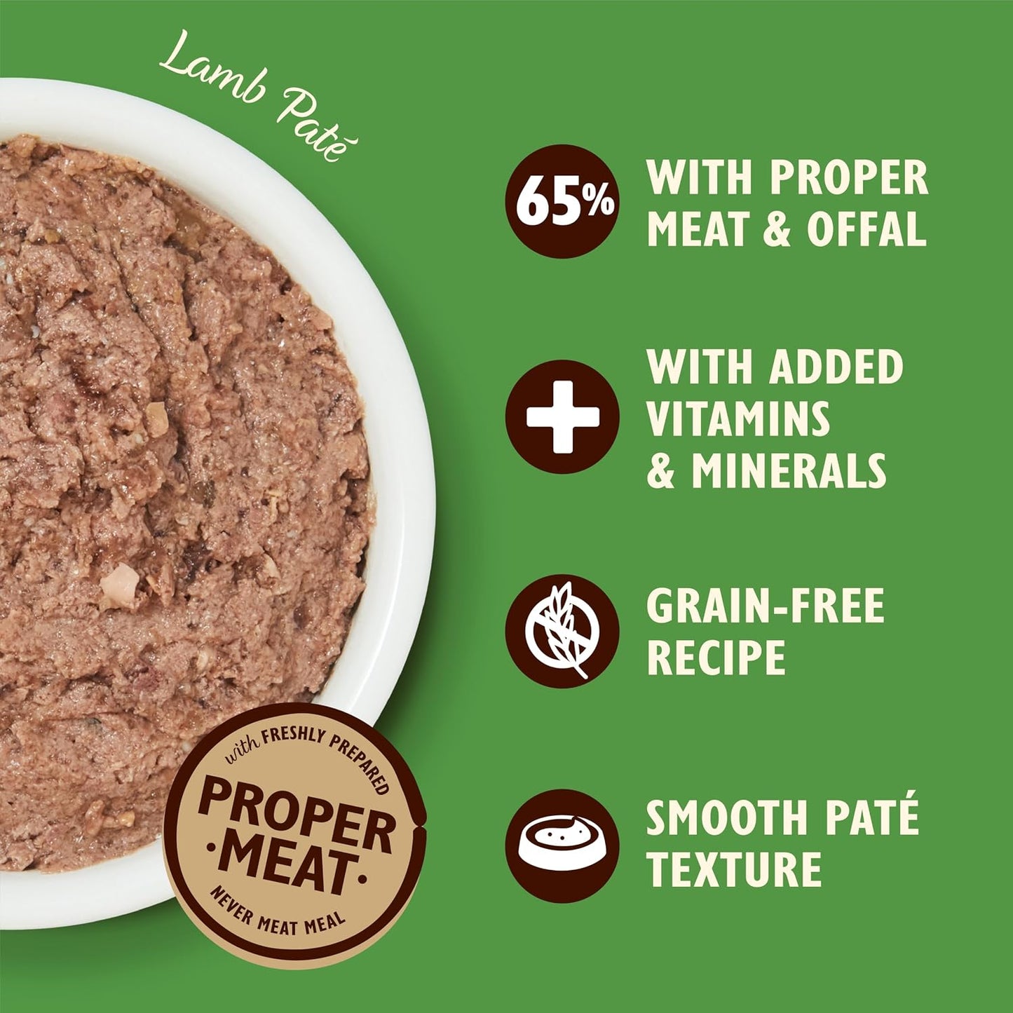 Lily's Kitchen - Wet Food For Cats - Lamb Pate - Vetopia