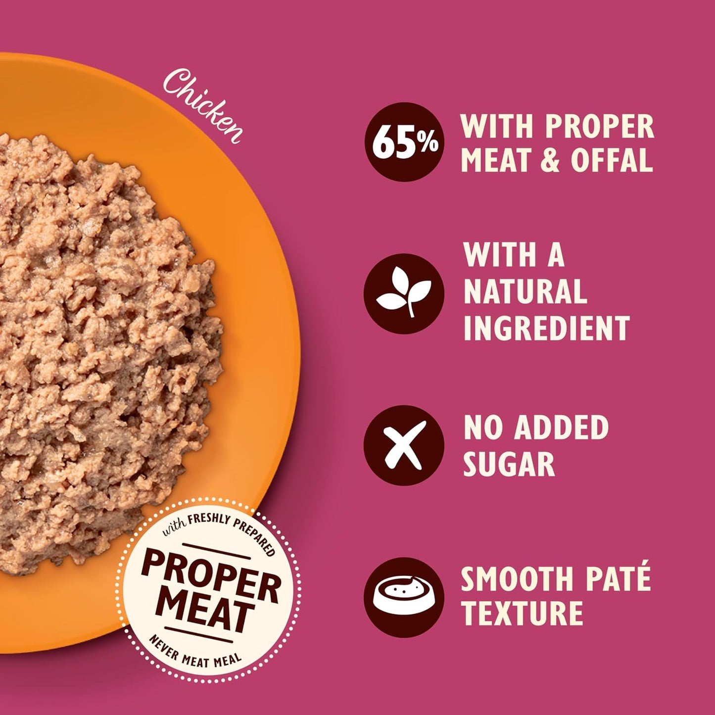 Lily's Kitchen - Wet Food For Cats - Organic Chicken Paté - Vetopia