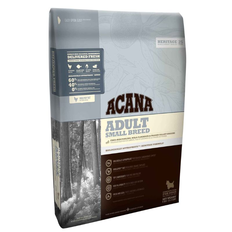 Acana - Heritage Adult Small Breed Grain Free Dog Food