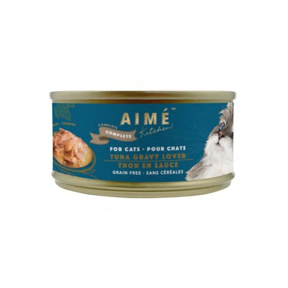 Aime Kitchen Classic Complete Cans For Cats - Tuna Gravy Lover 75g