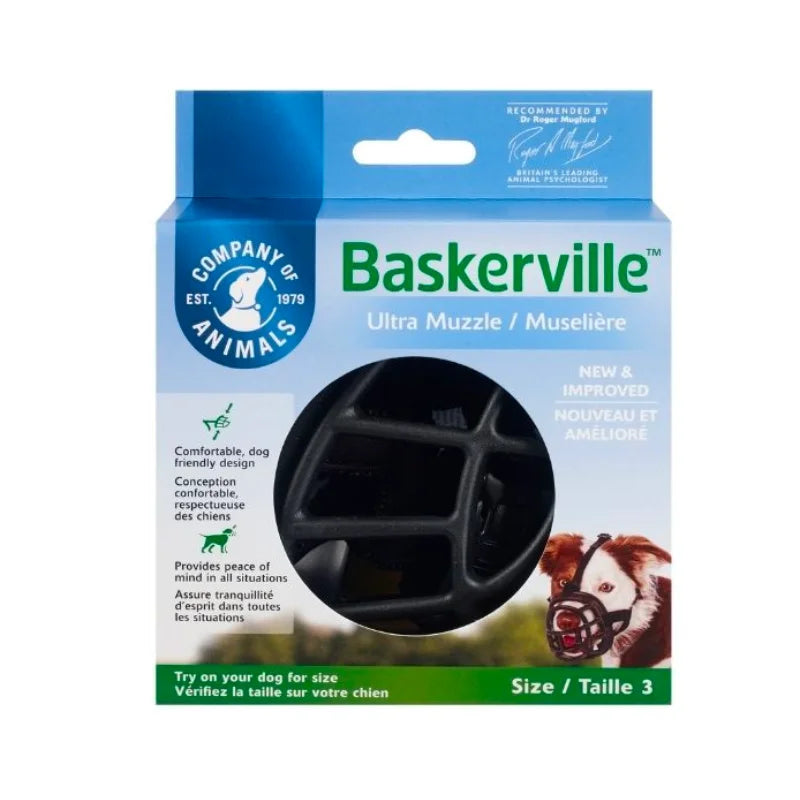 Company Of Animals | Baskerville Ultra Dog Muzzles | Vetopia 