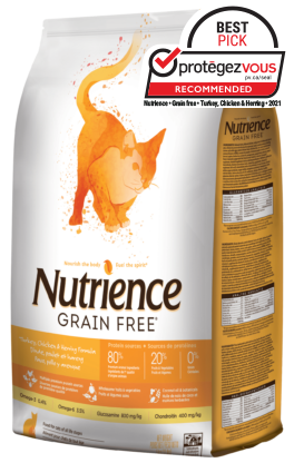 Nutrience Grain Free Cat Food - Turkey, Chicken & Herring Formula