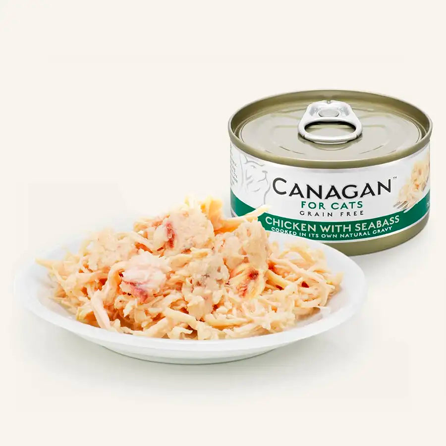 Canagan Cat Canned Food Chicken With Seabass 75g