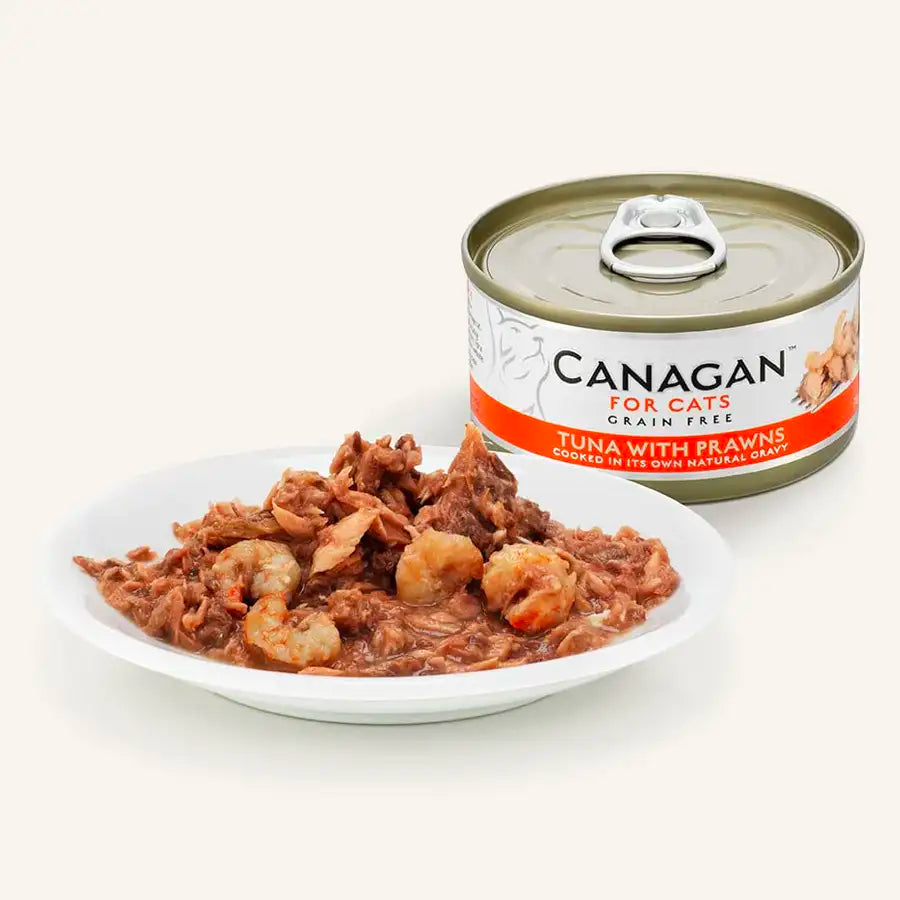 Canagan Cat Canned Food Tuna With Prawns 75g