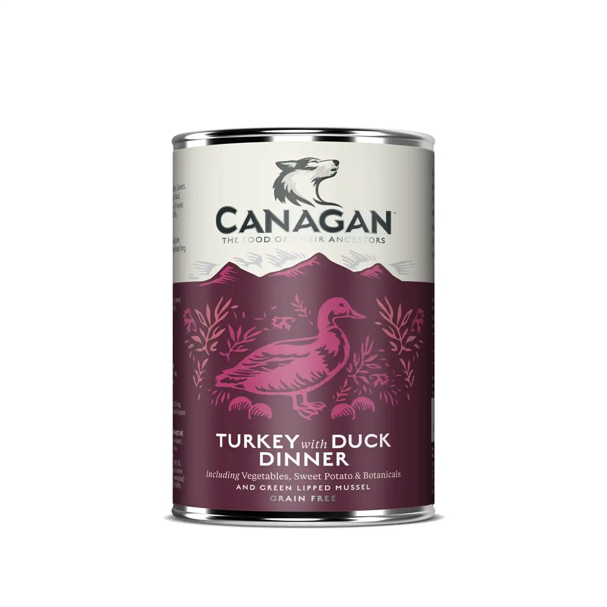 Canagan Dog Canned Food Turkey & Duck Dinner 400g