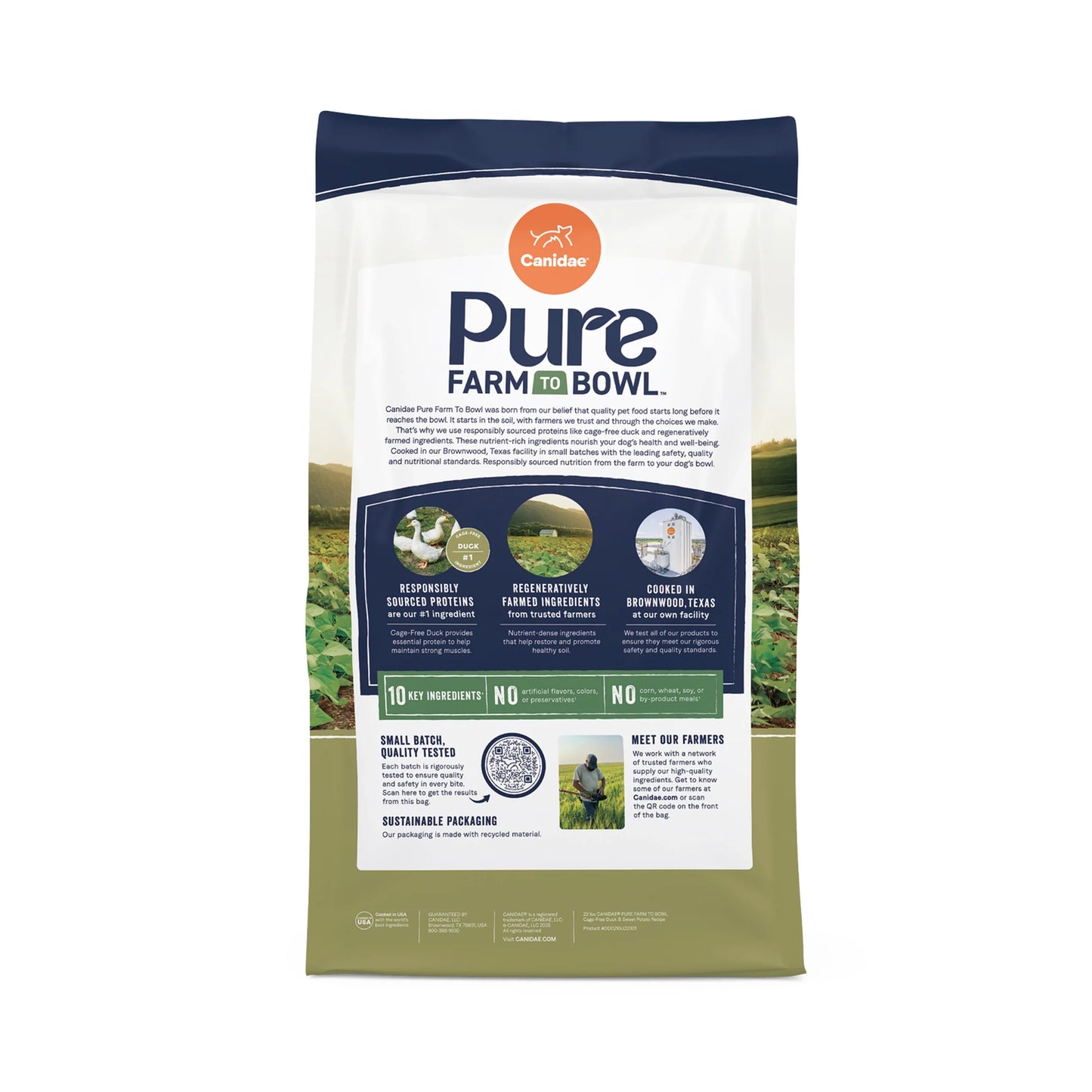 Canidae | PURE Dry Dog Food Duck & Sweet Potato | Vetopia