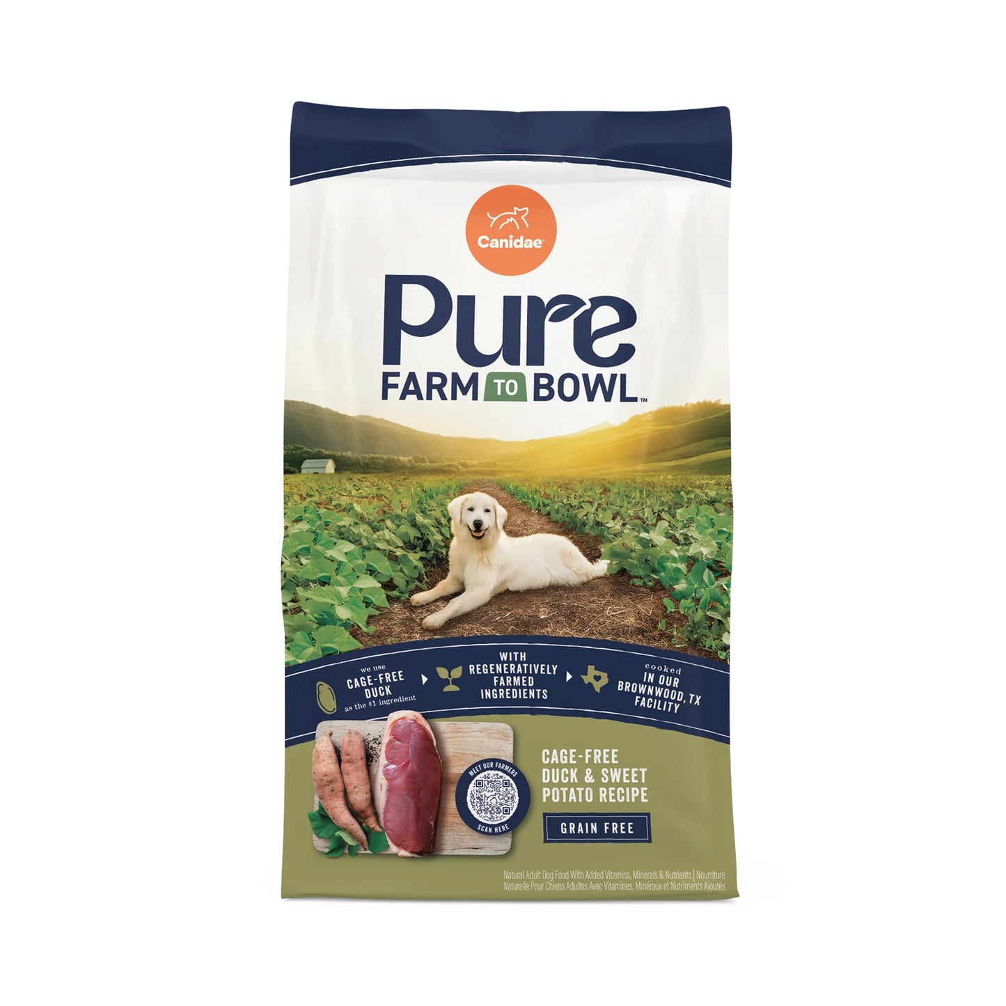 Canidae | PURE Dry Dog Food Duck & Sweet Potato | Vetopia