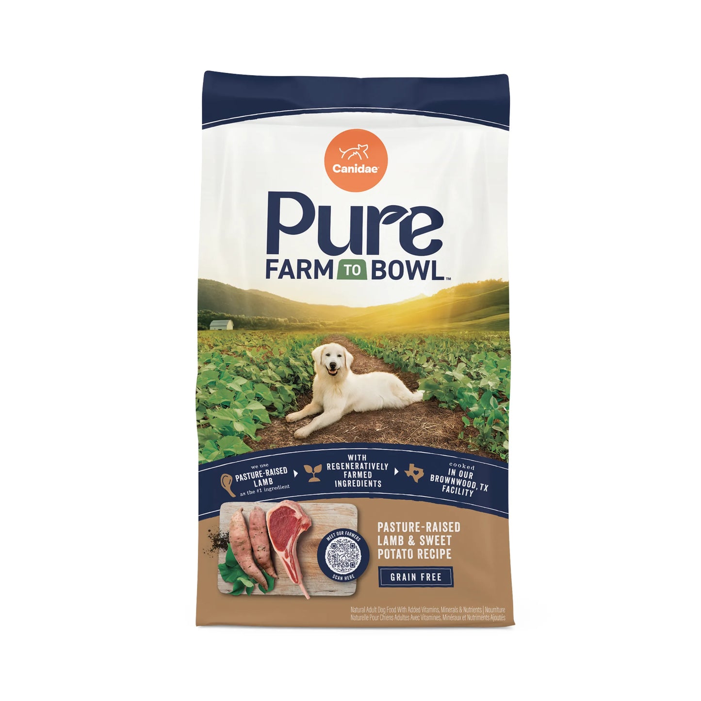 Canidae | PURE Dry Dog Food Grain Free Lamb and Pea | Vetopia