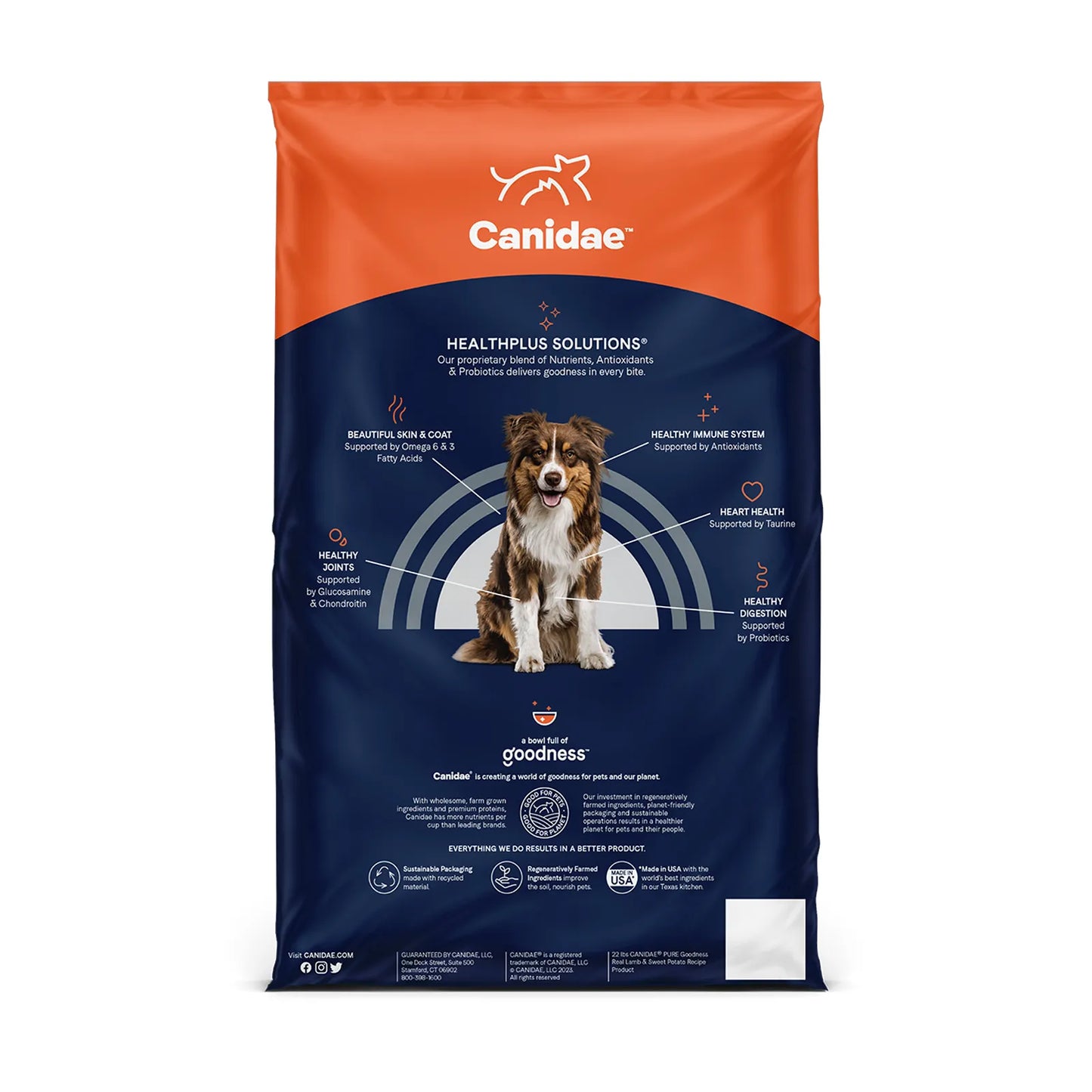 Canidae PURE Grain Free Dry Dog Food - Lamb &Sweet Potato