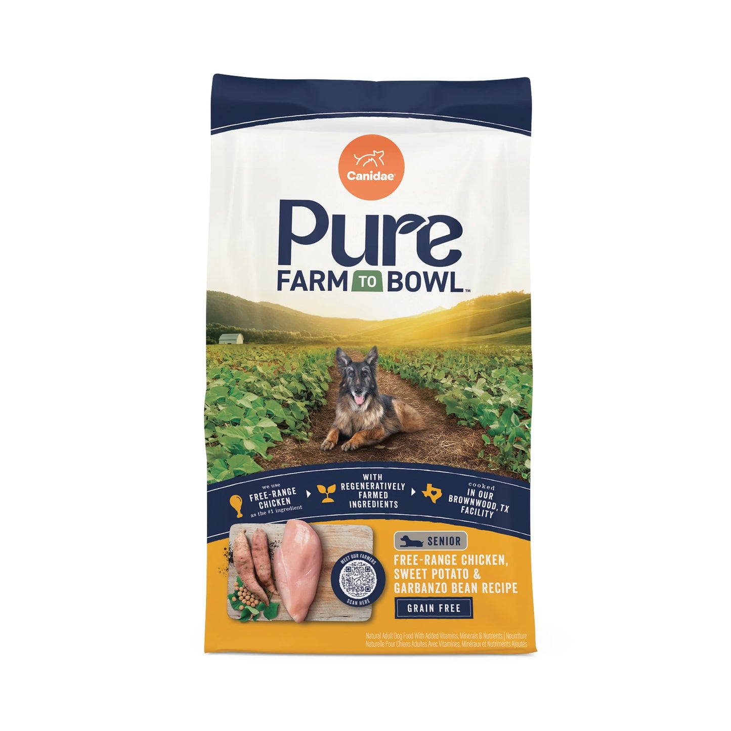 Canidae | PURE Senior Dry Dog Food Grain Free Chicken | Vetopia