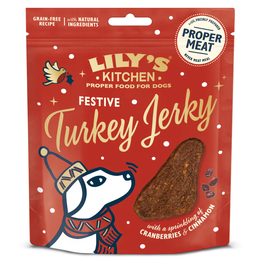 Lily's Kitchen - Festive Christmas Turkey Jerky 70g